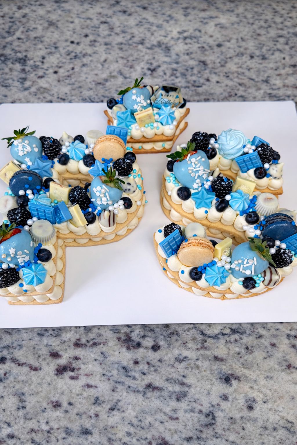 Double Letter Cake