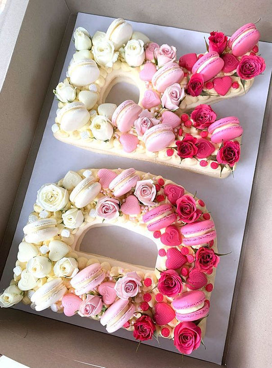 Double Letter Cake